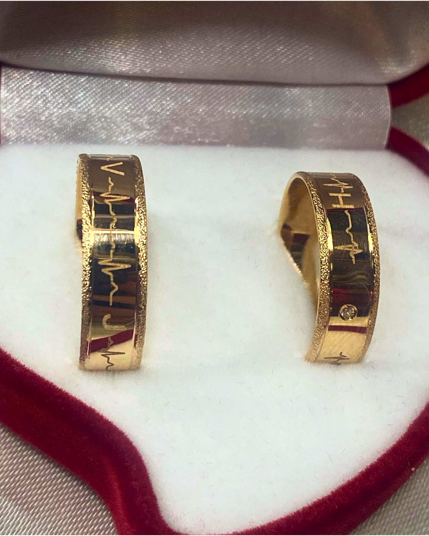 Argollas de matrimonio "Latido"