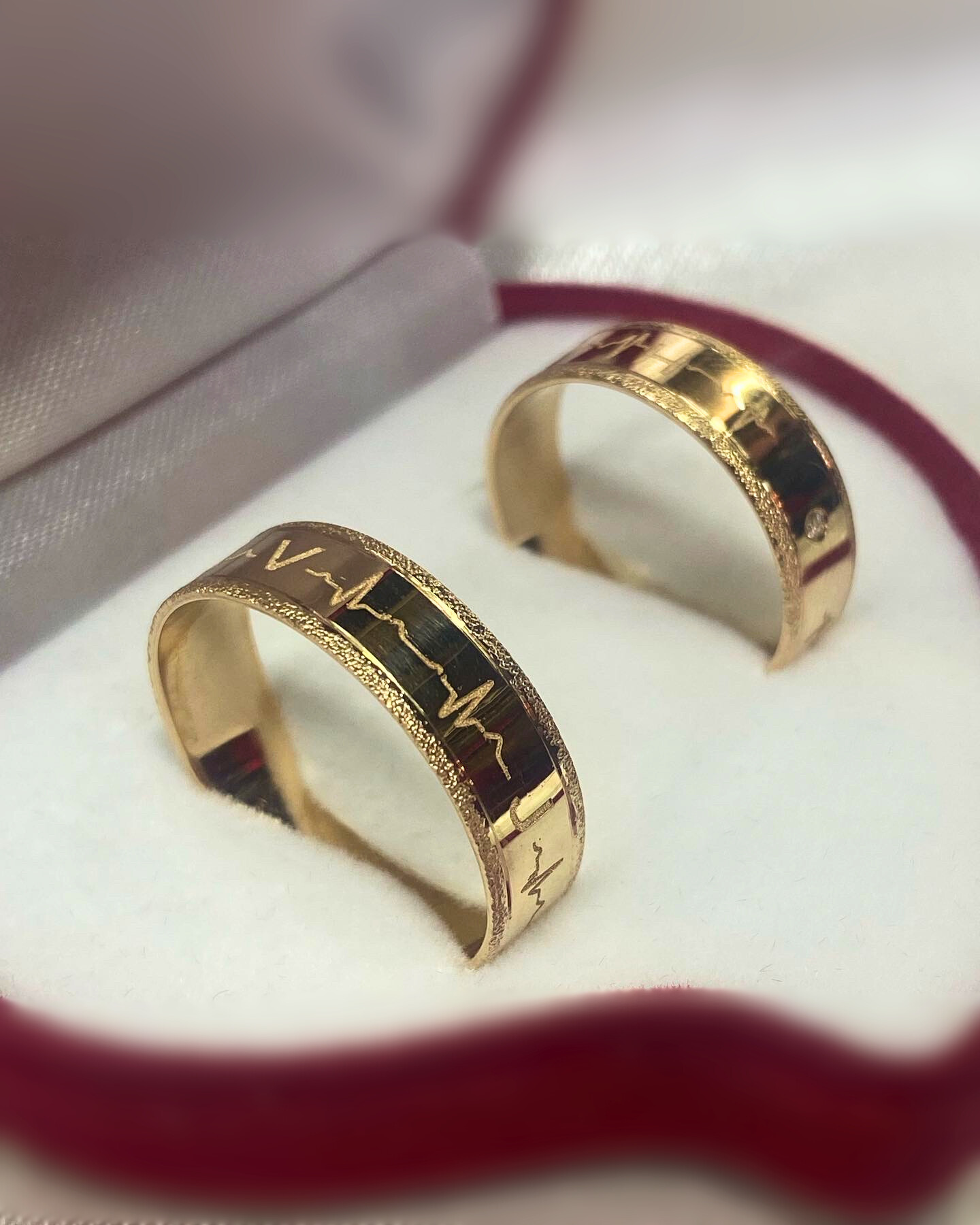 Argollas de matrimonio "Latido"